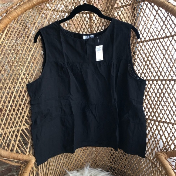 Gap Black NWT Tank - Picture 1 of 5